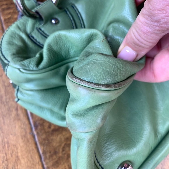 New price ! Marc Jacobs classic Blake handbag in Green - Picture 8 of 8